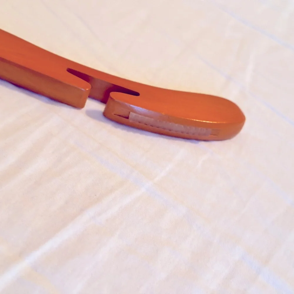 BEBE Vintage Wooden Hanger